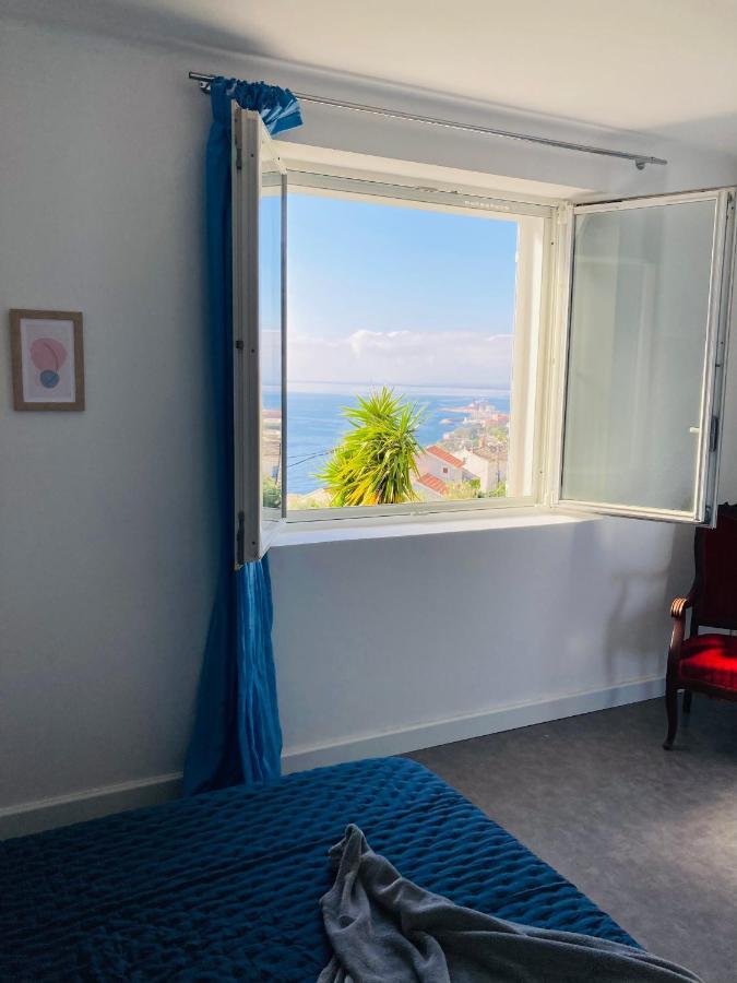 Maison Mediterraneo - Rez De Villa, Vue Imprenable Sur La Mer Pietranera Kültér fotó